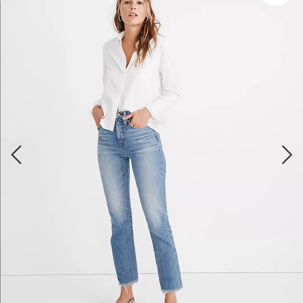 Madewell The perfect vintage jeans size 26 regular length 11” high rise